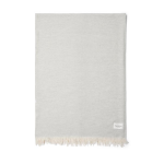 Marc O&apos;Polo Per plaid woven wool blend Neutral Grey Melange - Grijs