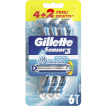 Gillette Sensor3 Cool Wegwerpmesjes - 6 Stuks