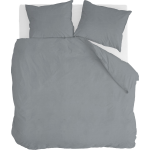 Walra Vintage Cotton Dekbedovertrek - Lits-jumeaux (240x200/220 Cm + 2 Slopen) - Katoen - Elephant Grey - Grijs