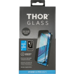 Thor Anti-bacterial Full Screenprotector + Easy Apply Frame Voor De Iphone 12 6.1 Inch
