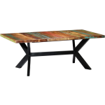 Vidaxl Eettafel 200x100x75 Cm Massief Gerecycled Hout