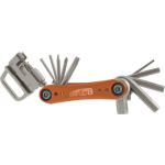 Super B Multitool Tb-fd40 17 Functies 73 X 45 Mm Rvs - Oranje