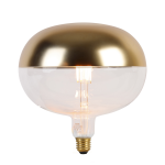 Calex E27 dimbare LED lamp boden kopspiegel goud 6W 360 lm 1800K