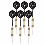 Unicorn 2x Set Van 3 Dartpijlen Core Brass 23 Grams - Darten/darts Sport Artikelen Pijltjes Messing