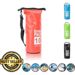 Decopatent Waterdichte Tas Ocean Pack 10l - Waterproof Dry Bag Sack - Schoudertas