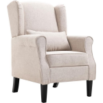 Vidaxl Fauteuil Stof - Beige