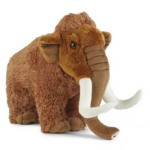 Pluche Mammoet Knuffel 30 Cm - Knuffeldieren - Speelgoed Voor Kind - Bruin