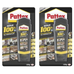 2x Pattex Alles-in-een 100 Procent Repair Lijm - 100 Gram - Contactlijm / Reparatielijm