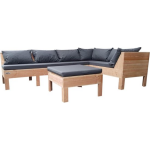 Wood4you Loungeset 8 - Bruin