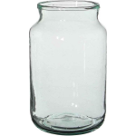 Cilinder Vaas / Bloemenvaas Transparant Glas 30 X 18 Cm - Bloemenvazen - Woondecoratie / Woonaccessoires