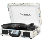 Victrola Vsc-550 BtUsb Retro Platenspeler Met Vintage Opdruk - Wit