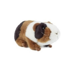 Living Nature Pluche Cavia Knuffel 18 Cm - Cavia Huisdieren Knuffels - Speelgoed - Bruin