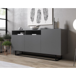 Meubella - Dressoir Eos 180 Cm - Grijs