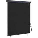 Vidaxl Rolgordijn Voor Buiten 140x250 Cm Antraciet - Grijs