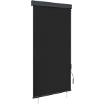 Vidaxl Rolgordijn Voor Buiten 100x250 Cm Antraciet - Grijs