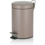 Kela Monaco Pedaal Afvalemmer - 3 Liter - Bruin