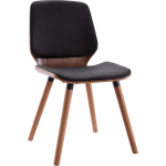 Vidaxl Eetkamerstoelen 2 St Kunstleer - Zwart