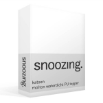 Snoozing Katoen Molton Waterdicht Pu Topper Hoeslaken - 100% Katoen - 2-persoons (140x200 Cm) - - Wit