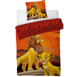 Disney The Lion King Dekbedovertrek - Eenpersoons - 140 X 200 Cm - - Oranje