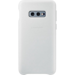 Samsung S10e Lederen Tas - - Blanco