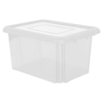 Eda Plastic Grappige Doos 55 L Opbergdoos - Natuurlijk - 57,5 X 44 X 31 Cm