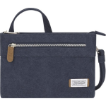 Travelon Heritage Anti-diefstal Small Crossbody Damestas Schoudertas Canvas Suede Rfid 33226 - Blauw