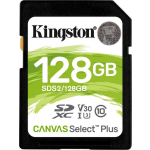 Kingston Canvas Select Plus Sdxc 128 Gb - Negro