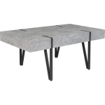 Beliani Adena Salontafel Mdf 100 X 60 Cm - Grijs