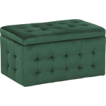 Beliani Michigan Hocker Fluweel 42 X 72 Cm - Verde