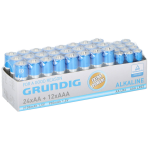 Grundig Batterijen - 36 Stuks - 12x Aaa, 24x Aa