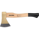 Handbijl Met Handvat - 800 Gram - 35 Cm - Hakbijl - Outdoor Camping Kampeer Bijlen Metaal/hout - Zwart