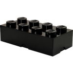 Lego Brick 8 Opbergbox - - Zwart