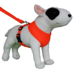 Doxtasy Hondentuig Round Loop Harnass Mesh Fluo Orange