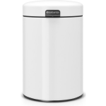 Brabantia Newicon Wandafvalemmer 3 Liter Met Kunststof Binnenemmer - White - Wit