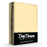 Day Dream Jersey Hoeslaken-190 X 220 Cm - Geel