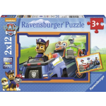 Ravensburger Puzzel Paw Patrol In Actie - 2 X 12 Stukjes