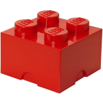 Lego Brick 4 Opbergbox - - Rojo