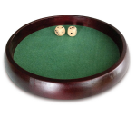 Longfield Games Longfield Pokerpiste - 34 Cm - Bruin