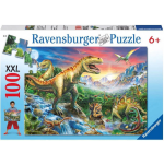 Ravensburger Puzzel Xxl Bij De Dinosaurussen - 100 Stukjes
