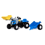 Rolly Toys Traptractor Rollykid Nh T7040 Junior - Blauw