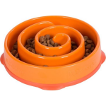 Outward Hound Anti Schrok voerbak Slo-Bowl™ Orange - Oranje