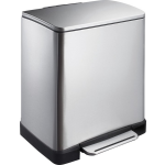 Eko E-cube Pedaalemmer - 20l - Mat Rvs - Silver