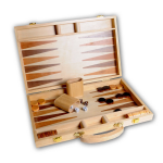 Longfield Games Longfield Backgammon Hout Ingelegd - 15 Inch