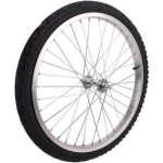 Roland Wiel Fietskar 20 Inch Compleet Jumbo Alum. 36t Zilver - Silver