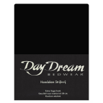Day Dream Hoeslaken Katoen-160 X 200 Cm - Zwart