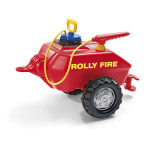 Rolly Toys Watertanker Met Sproeier - - Rood