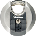 Masterlock Discus Hangslot Excell 70 Mm Gelamineerd Staal M40eurd - Plata