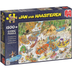 Jumbo Jan Van Haasteren Puzzel Wild Water Raften - 1500 Stukjes