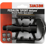 Simson Pedalen Set Sport Deluxe 9/16 Inch - Zwart
