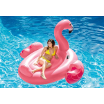 Intex Opblaasbaar Figuur Mega Flamingo Ride-on - 218 X 211 X 136 Cm - Roze